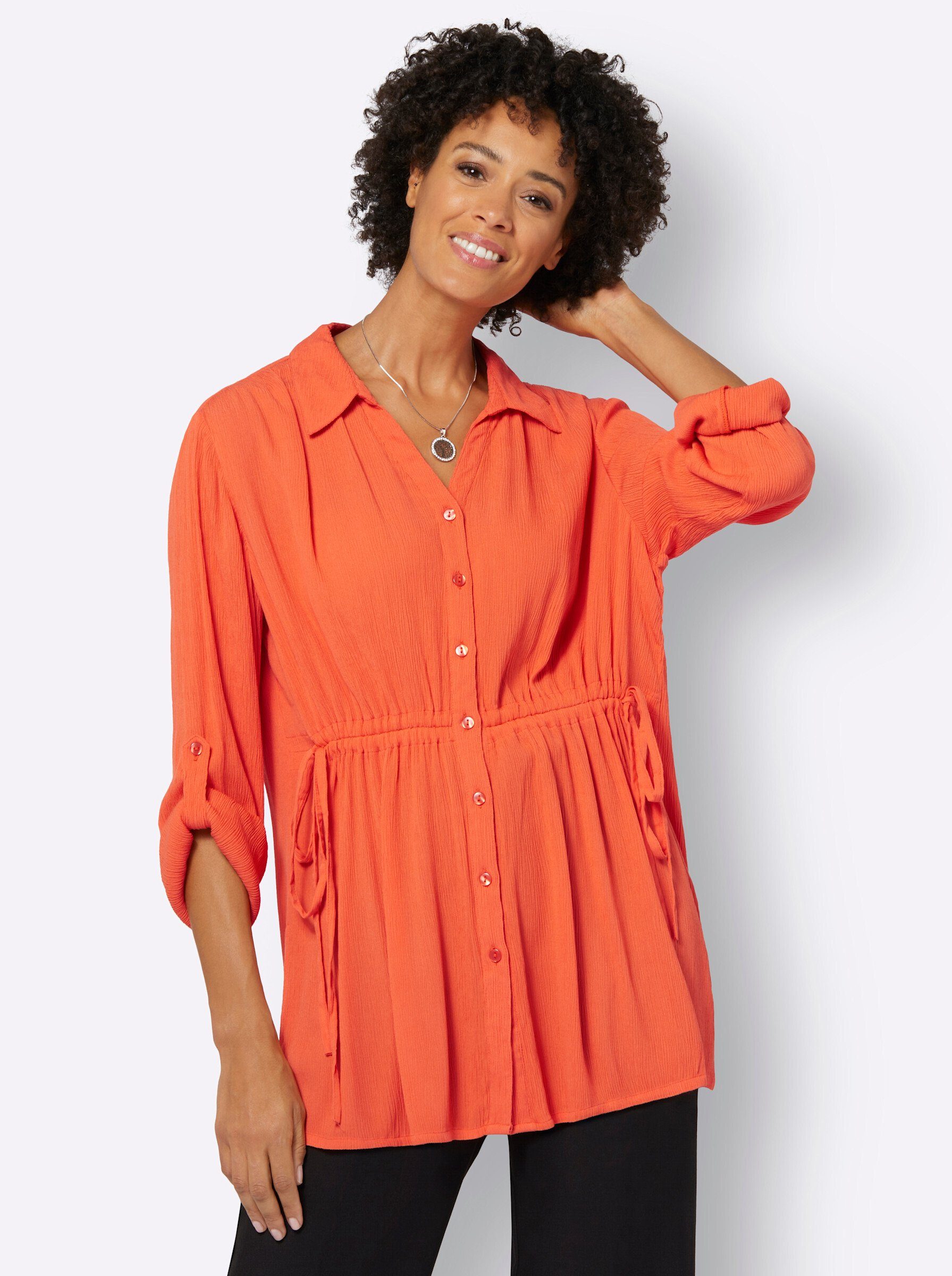 Klassische orange WITT Bluse WEIDEN