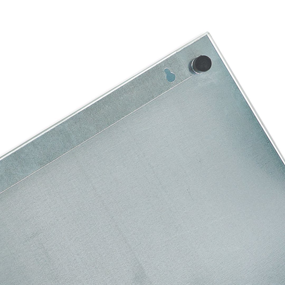 Zeller Present Memoboard Memoboard, Glas, grau, 40 x 40 cm
