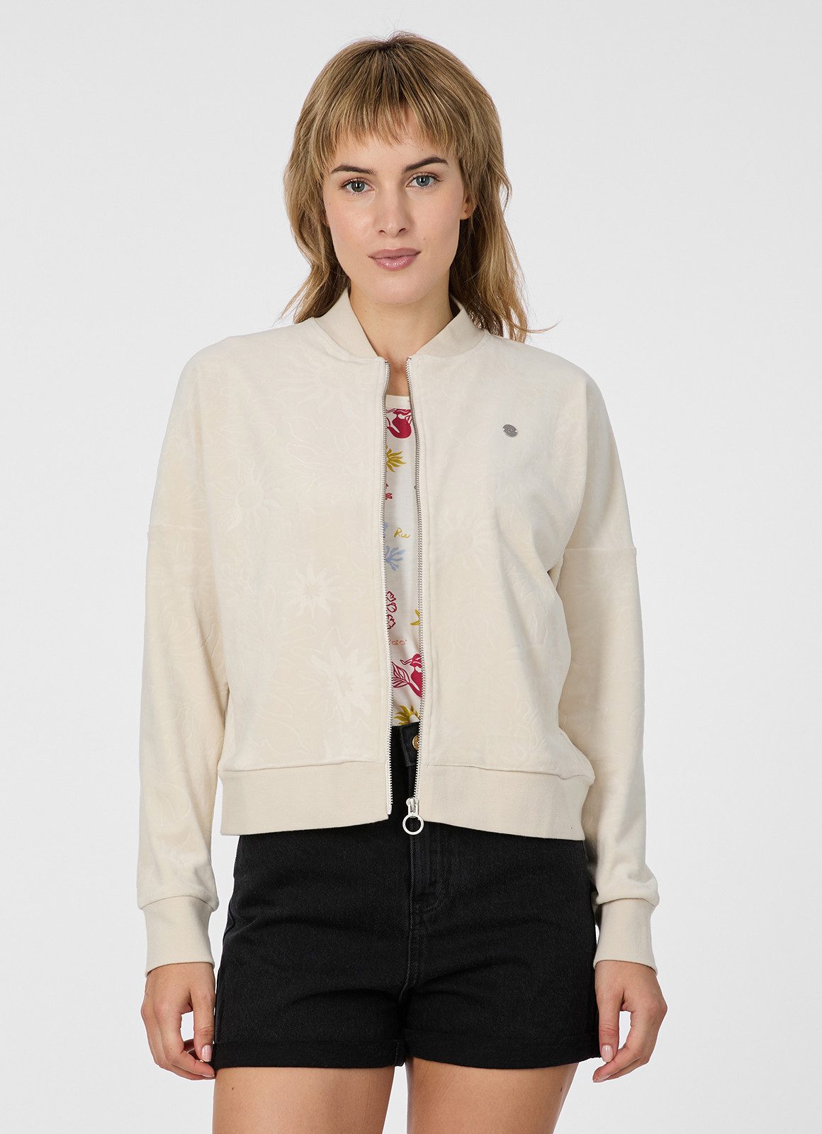 Ragwear Sweatjacke DORON EMBOSSED