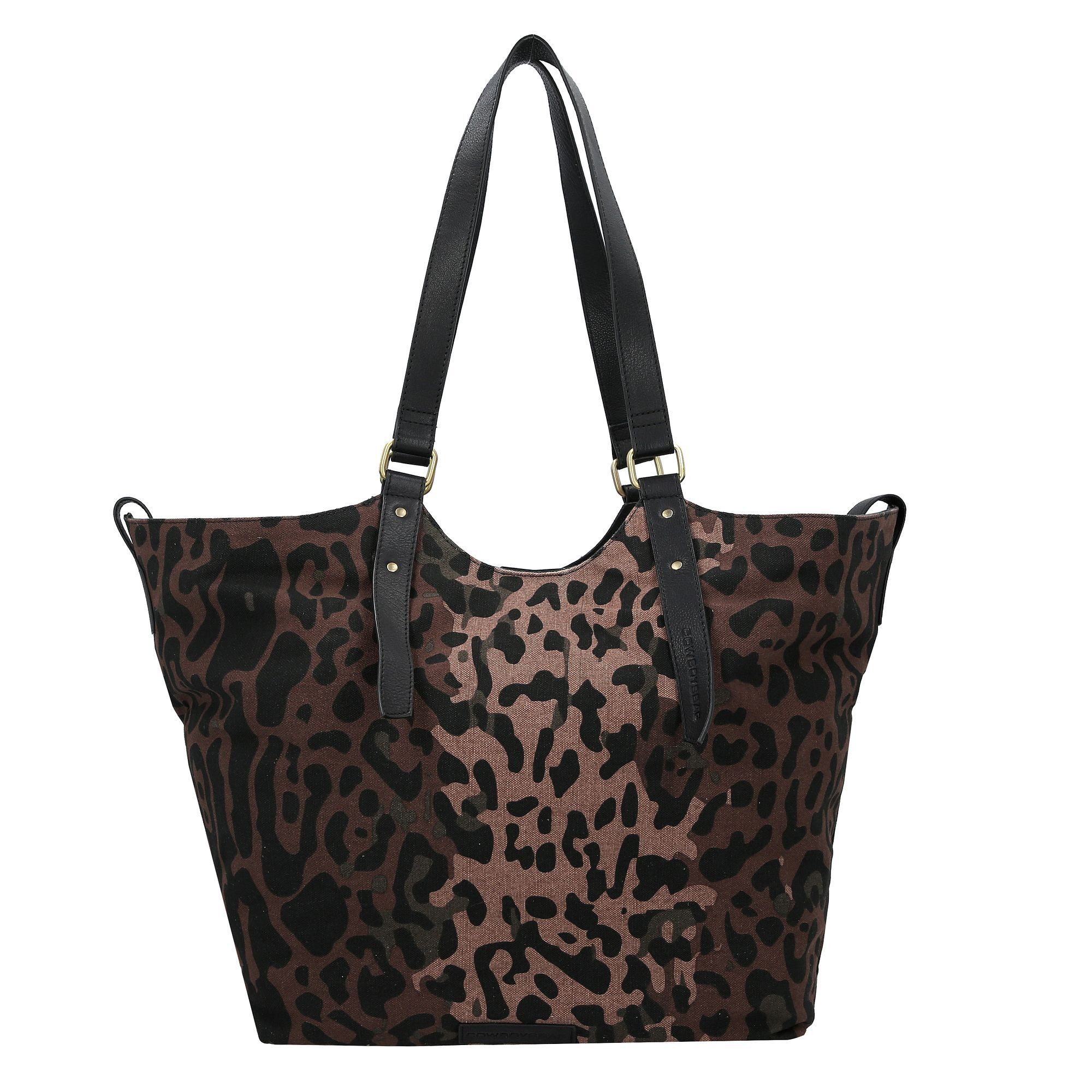 Cowboysbag Shopper Leopard chic, Canvas