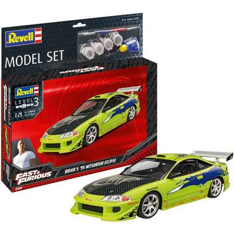 Revell® Modellbausatz Fast & Furious - Brians 1995 Mitsubishi Eclipse, Maßstab 1:25