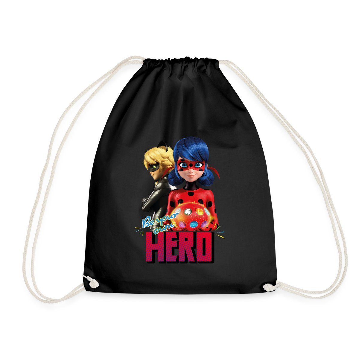 Turnbeutel Miraculous Be Your Own Hero Turnbeutel