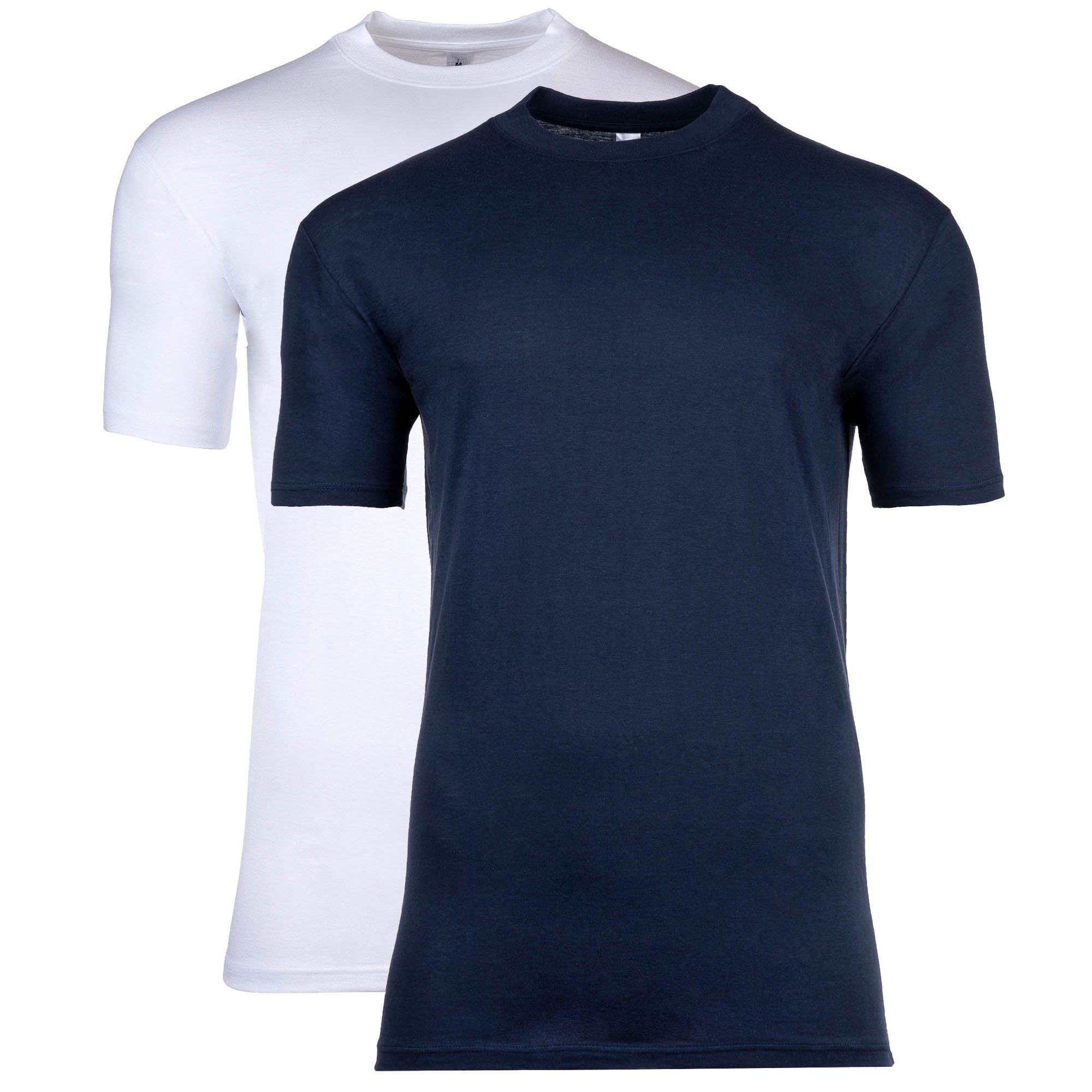 T-Shirt Herren T-Shirt 2er Pack Baumwolle