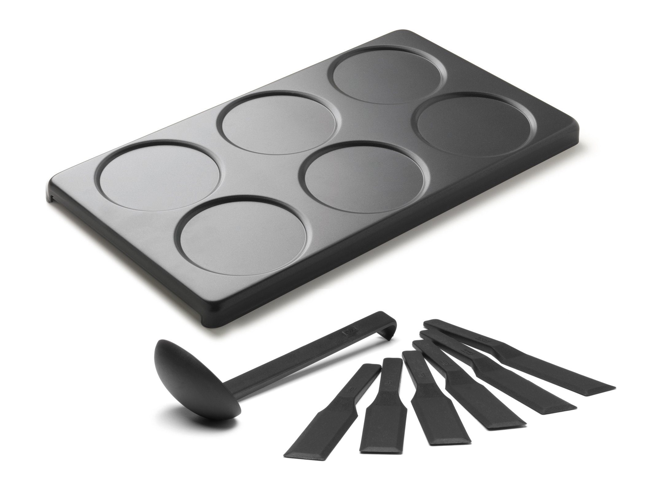 Stöckli Raclettepfännchen Stöckli Crêpeplatte zu PizzaGrill for8