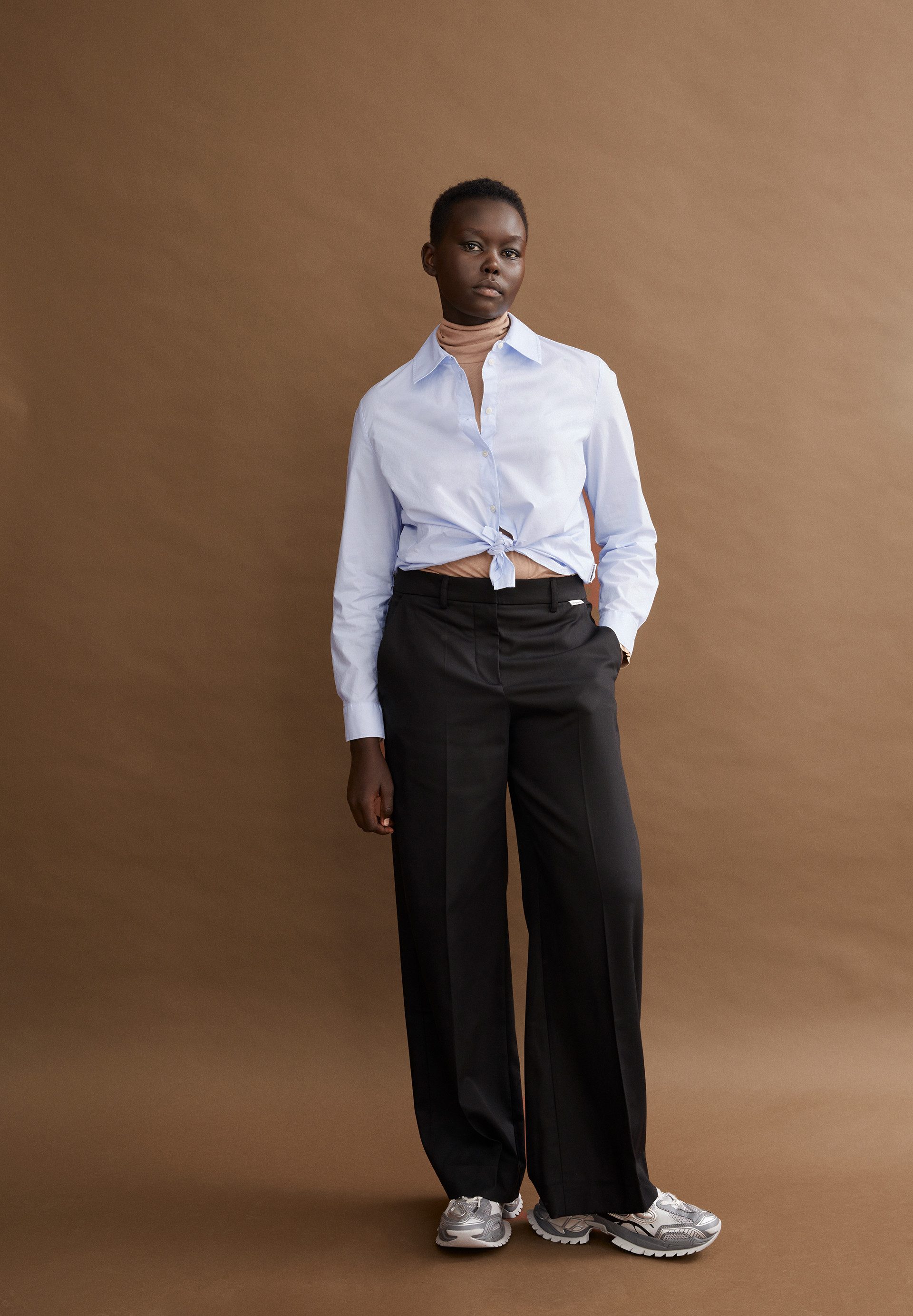 Armedangels Hemdbluse LOUILAA Bluse aus Bio-Baumwolle (1-tlg) Relaxed Fit