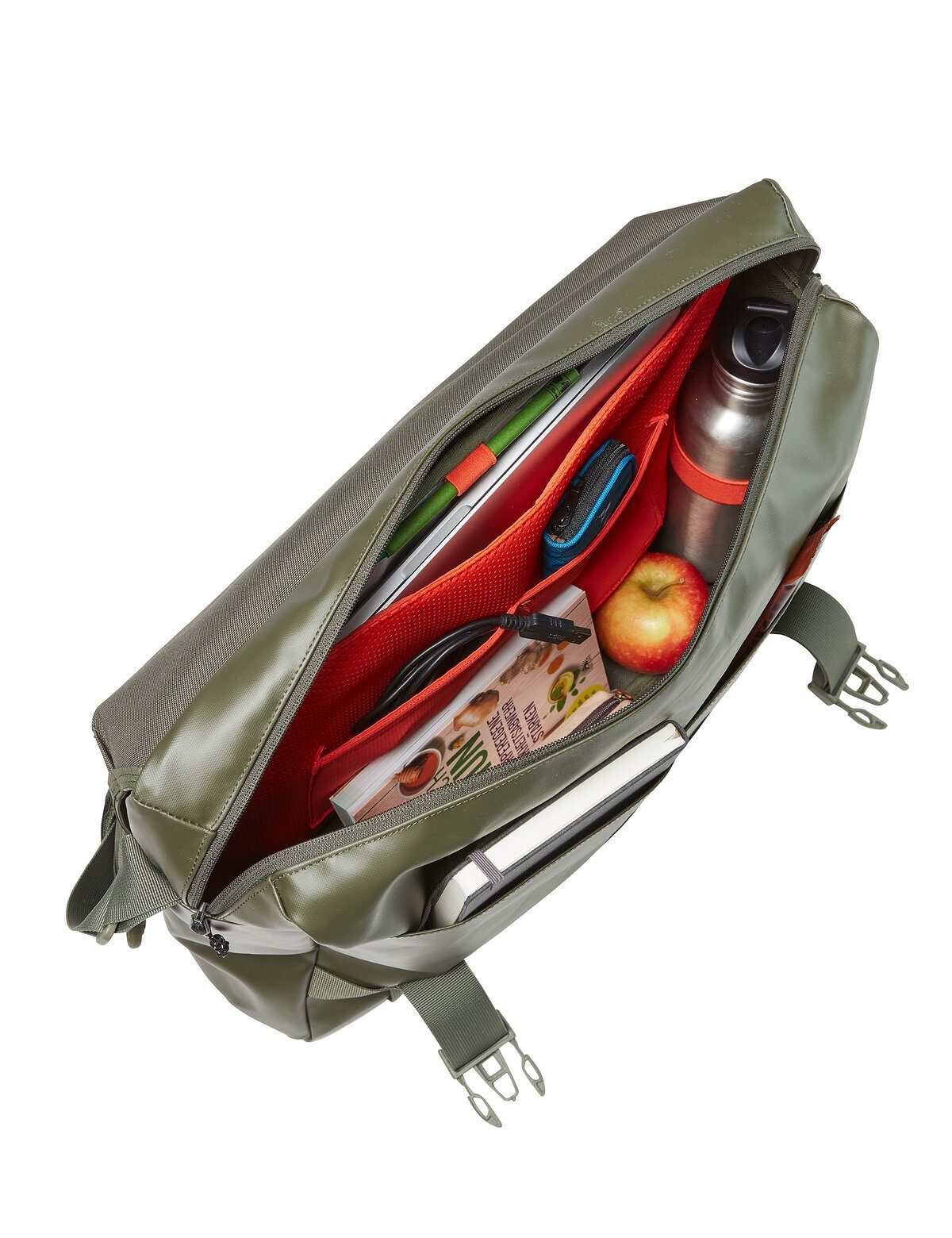 VAUDE Freizeittasche Mineo Messenger 22 (1-tlg), robuster und großräumiger Messenger
