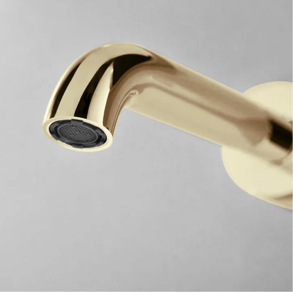 Thumbnail - wohnwerk.idee Unterputzarmatur Waschbeckenarmatur Wasserhahn Gold Matt Schwarz Chrom Lungo