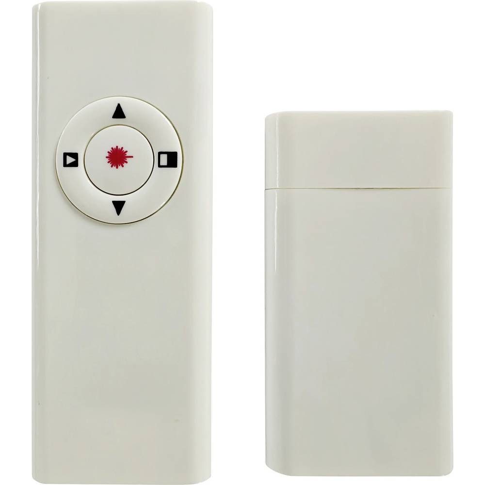 Renkforce RF-PLP-200W Kabellos Presenter inkl. Laserpointer RF-7557802 Presenter