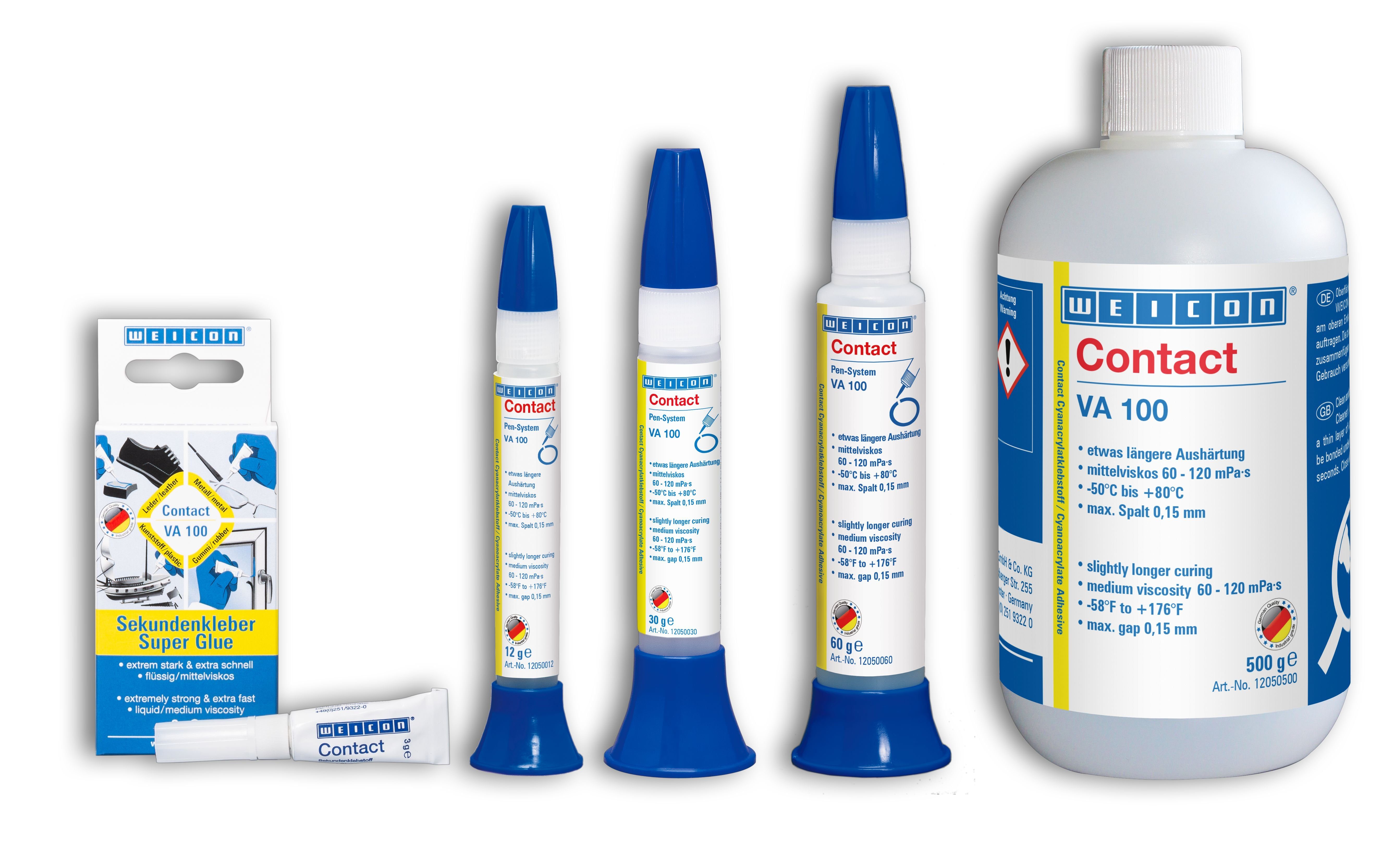 WEICON Sekundenkleber VA 100 Cyanacrylat-Klebstoff, (Flasche), günstig online kaufen