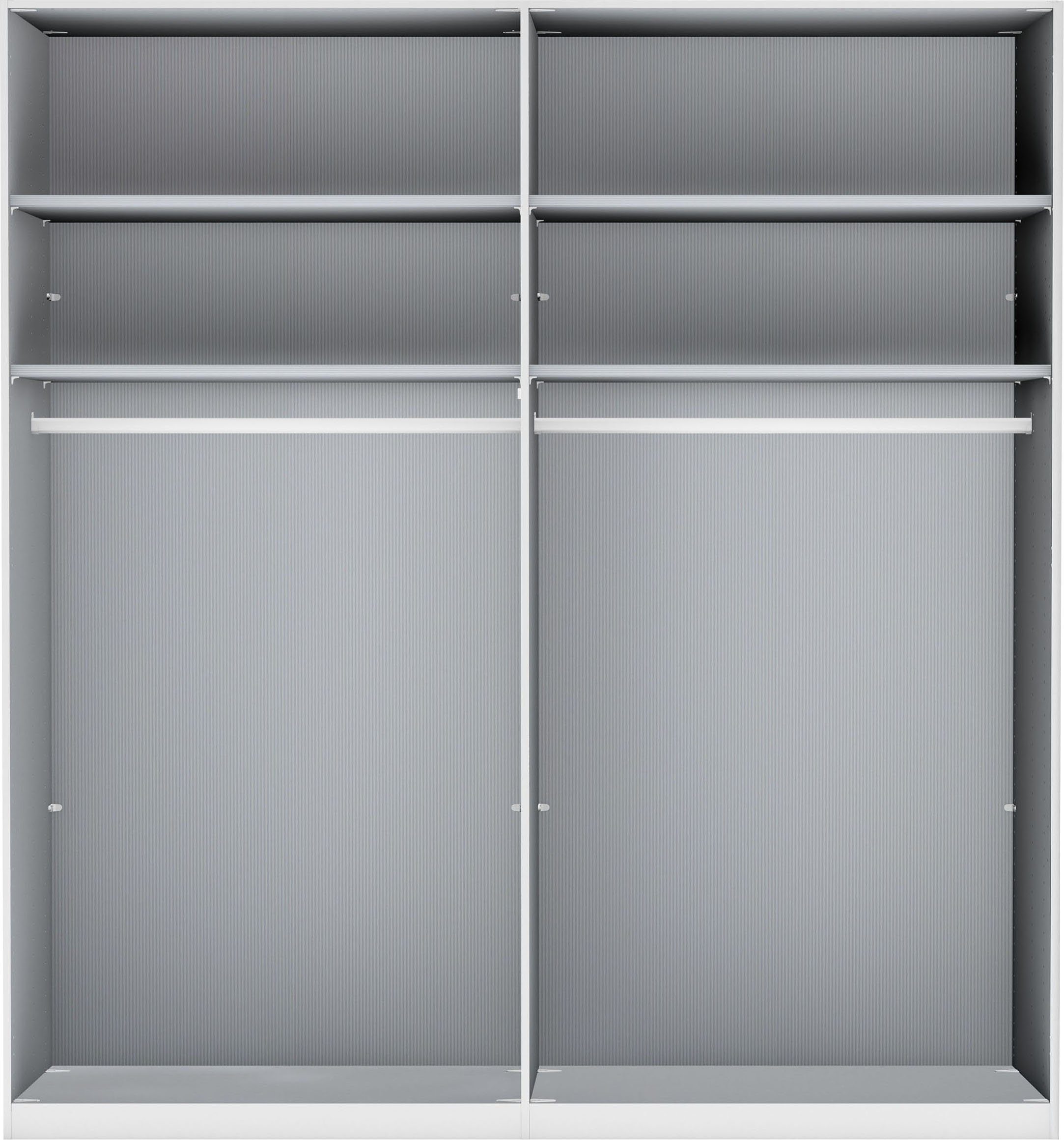 WIEMANN Kleiderschrank Denver hochwertige Beschläge