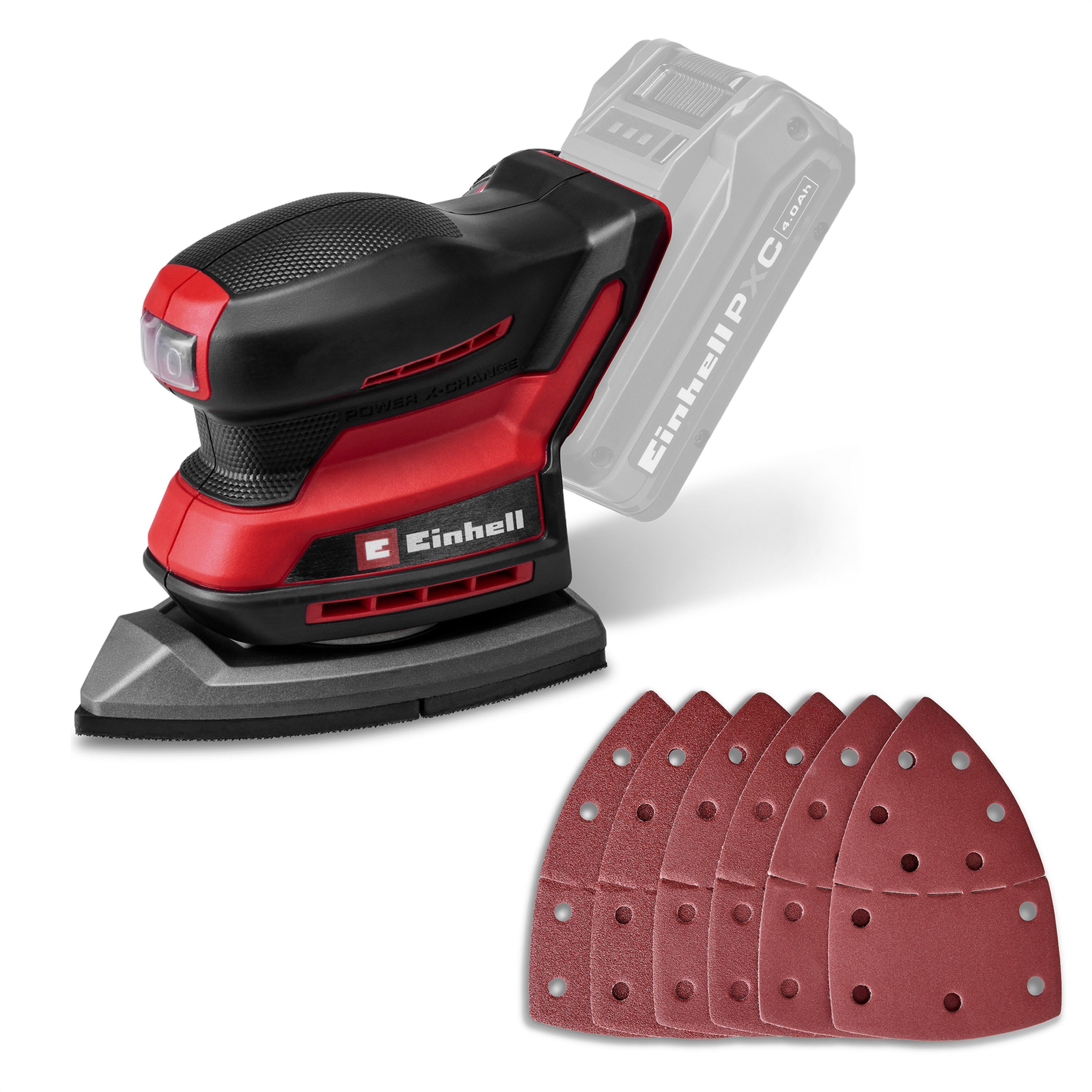 Einhell Akku-Multischleifer TE-OS 18/150-2 Li - Solo, 24000 U/min, ohne Akku und Ladegerät