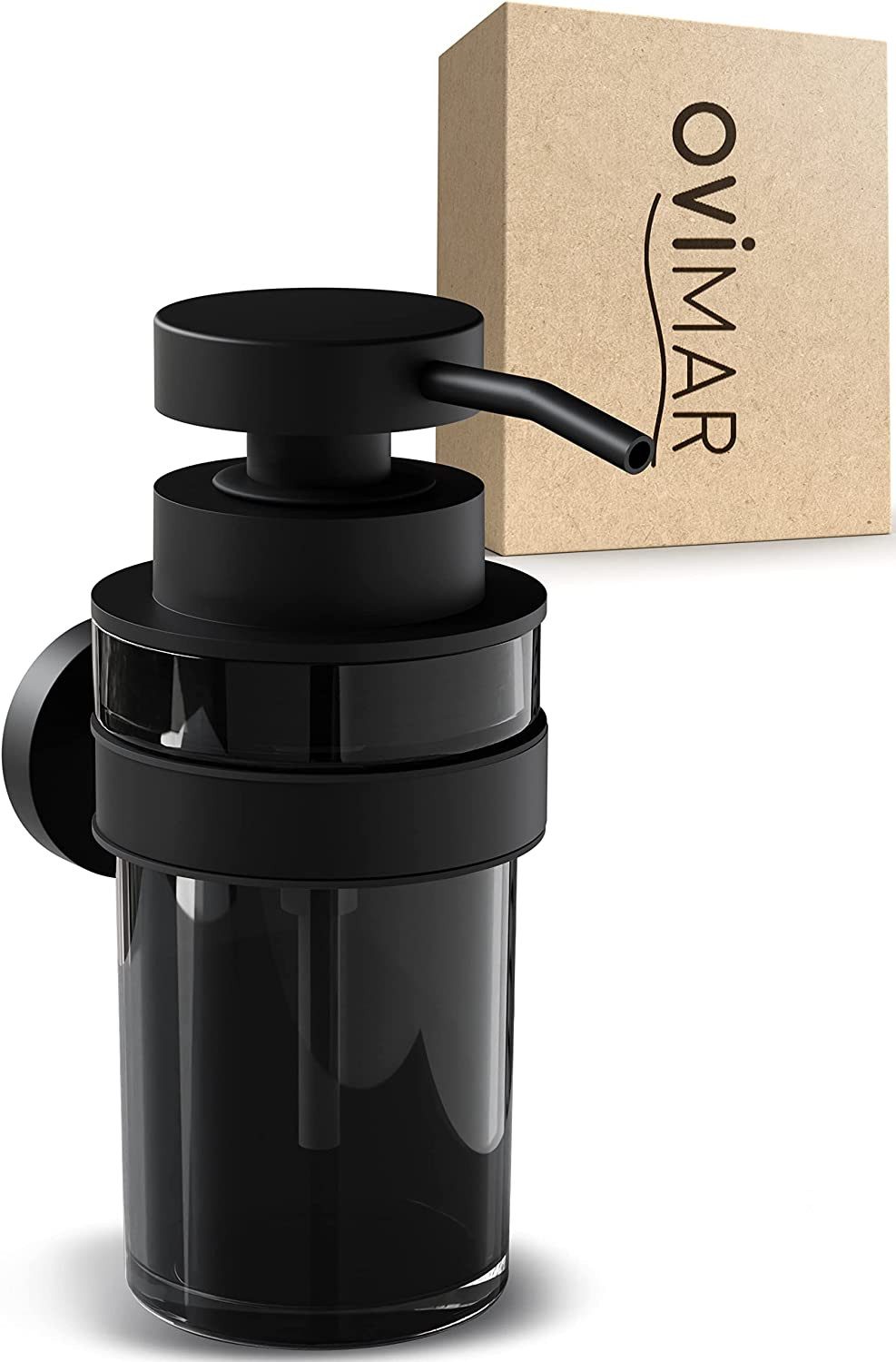 ovimar Seifenspender Lokta, (1-tlg), aus Edelstahl in Schwarz zur Zum Bohre günstig online kaufen