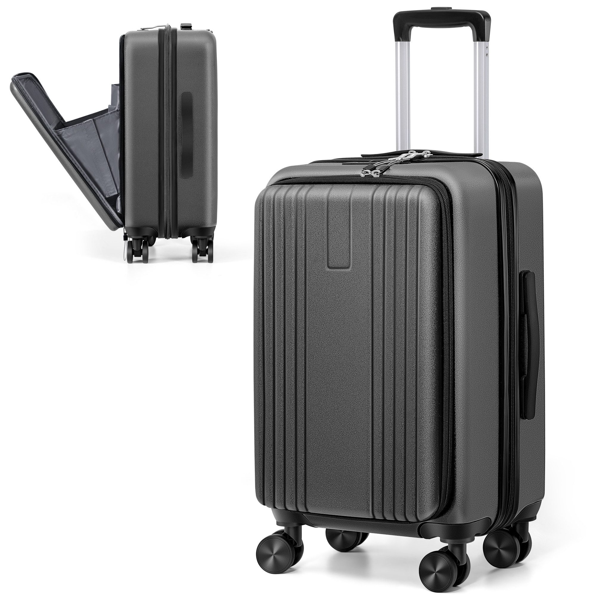 ChaCool Business-Koffer Trolleys mit Laptopfach, Leichter günstig online kaufen