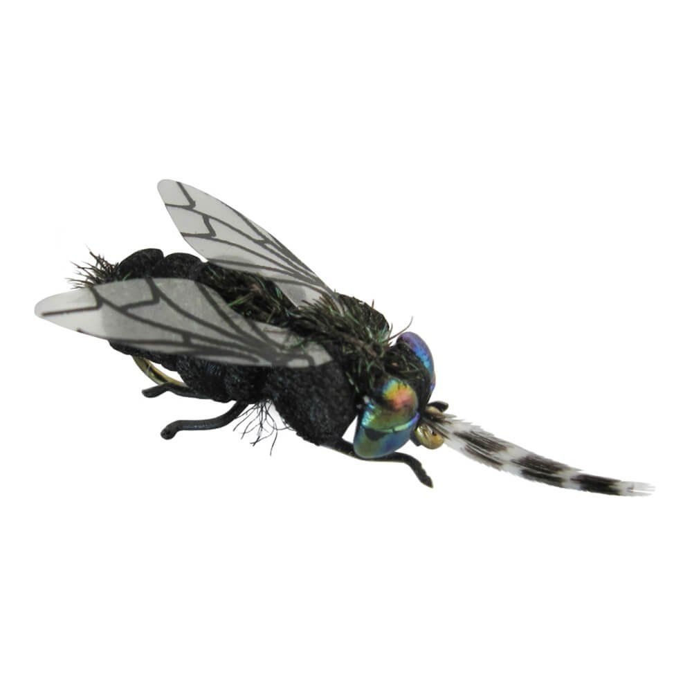 4Stk. Fliege Jenzi (4-St) XL Schildlaus Kunstköder Insektenimitate Jenzi Fliege Fliege,