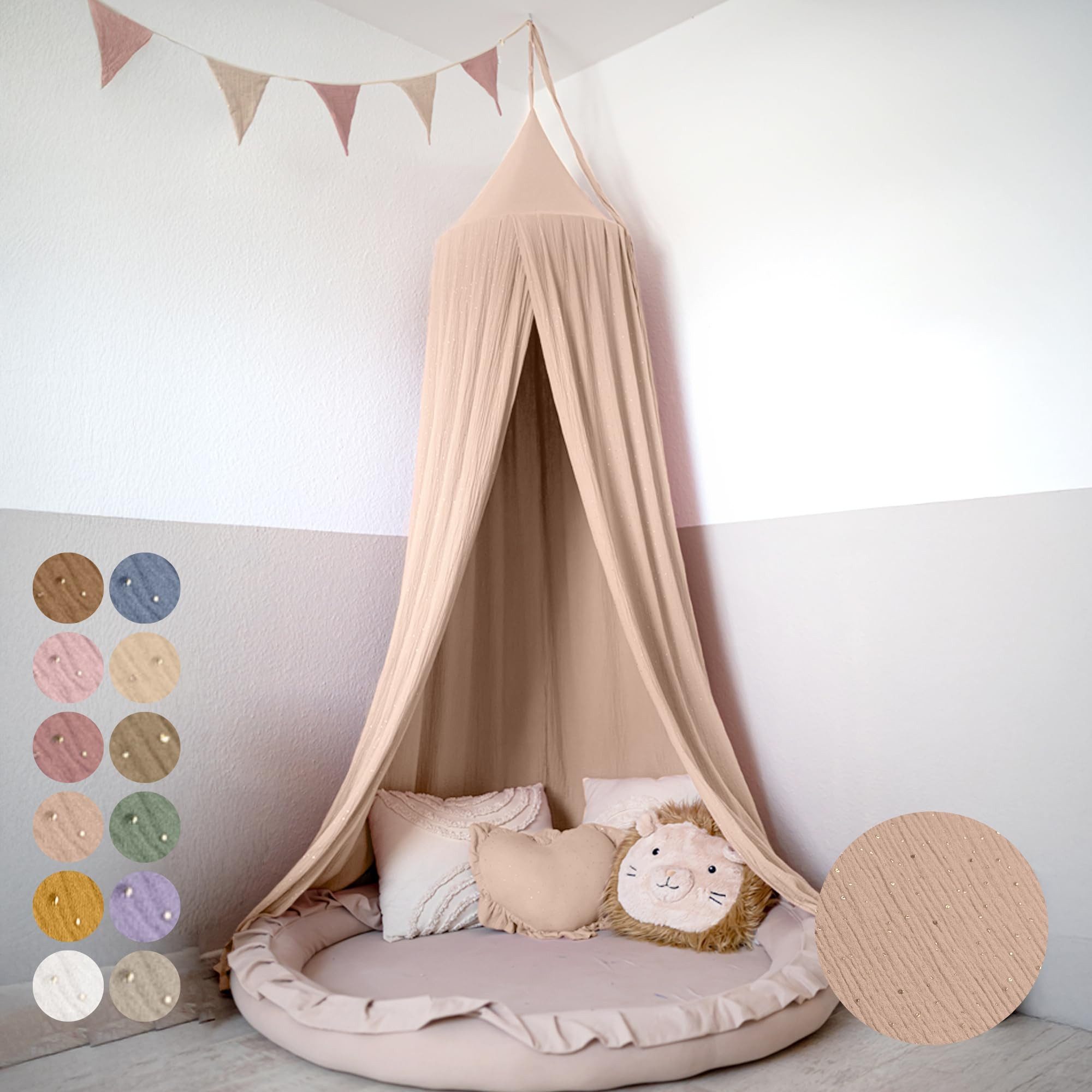 lilimaus Betthimmel Hochwertiger Baldachin Betthimmel Kinderzimmer, günstig online kaufen