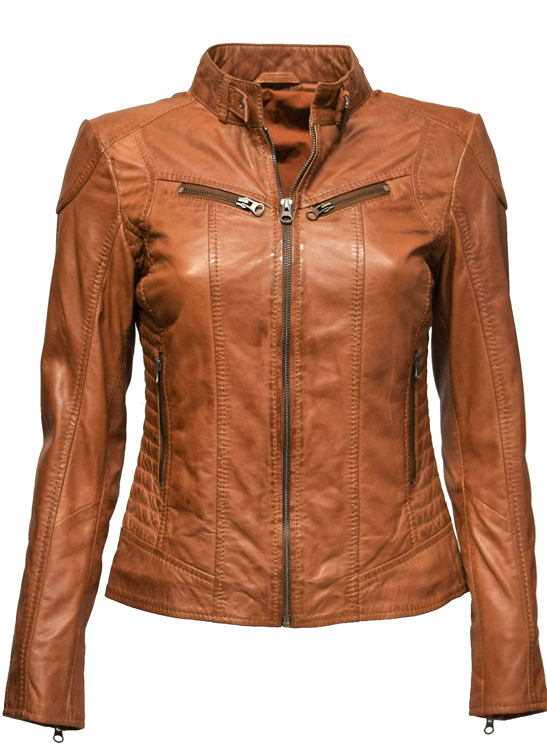 Lederjacke Frida