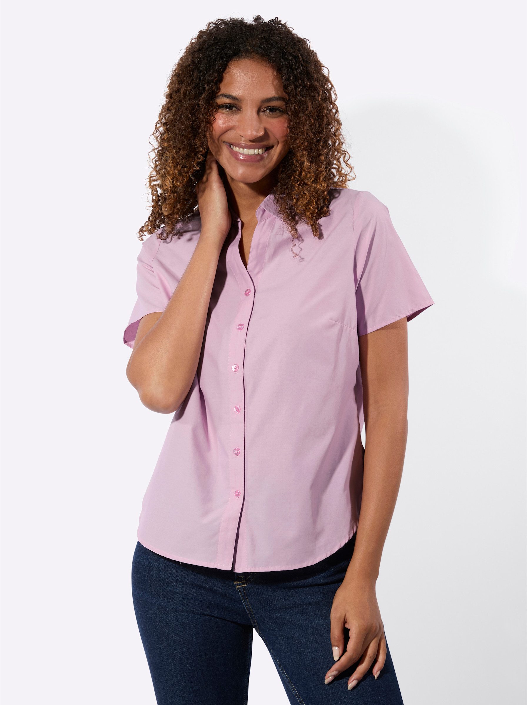 Witt Klassische Bluse Kurzarmbluse günstig online kaufen