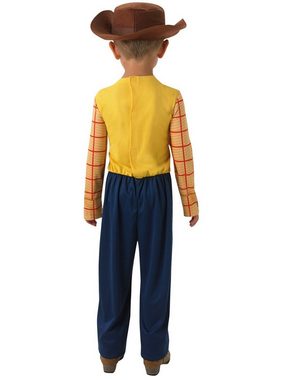 Rubie´s Kostüm Toy Story Woody Kostüm für Kinder - Größe 116, Werde zum smarten Spielzeug-Cowboy aus 'Toy Story'!