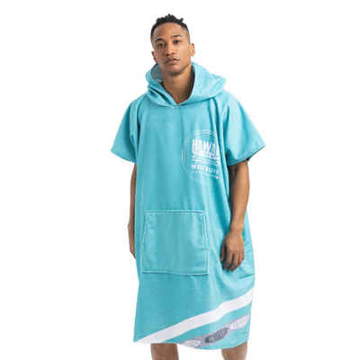 HOMELEVEL Bademantel Badeponcho Unisex - Surf Poncho aus Baumwolle und Polyester, Baumwolle