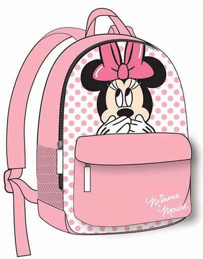 Disney Kinderrucksack Disney Minnie Maus Rucksack Mädchen Rosa Kindergarten Tasche 28cm