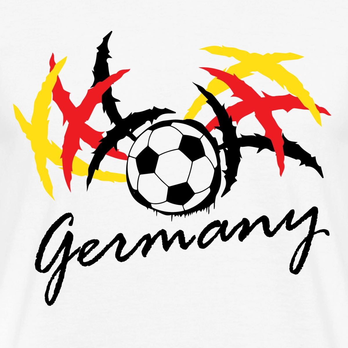 Spreadshirt T-Shirt Germany Fußball Fanlook Trikot Männer T-Shirt (1-tlg)