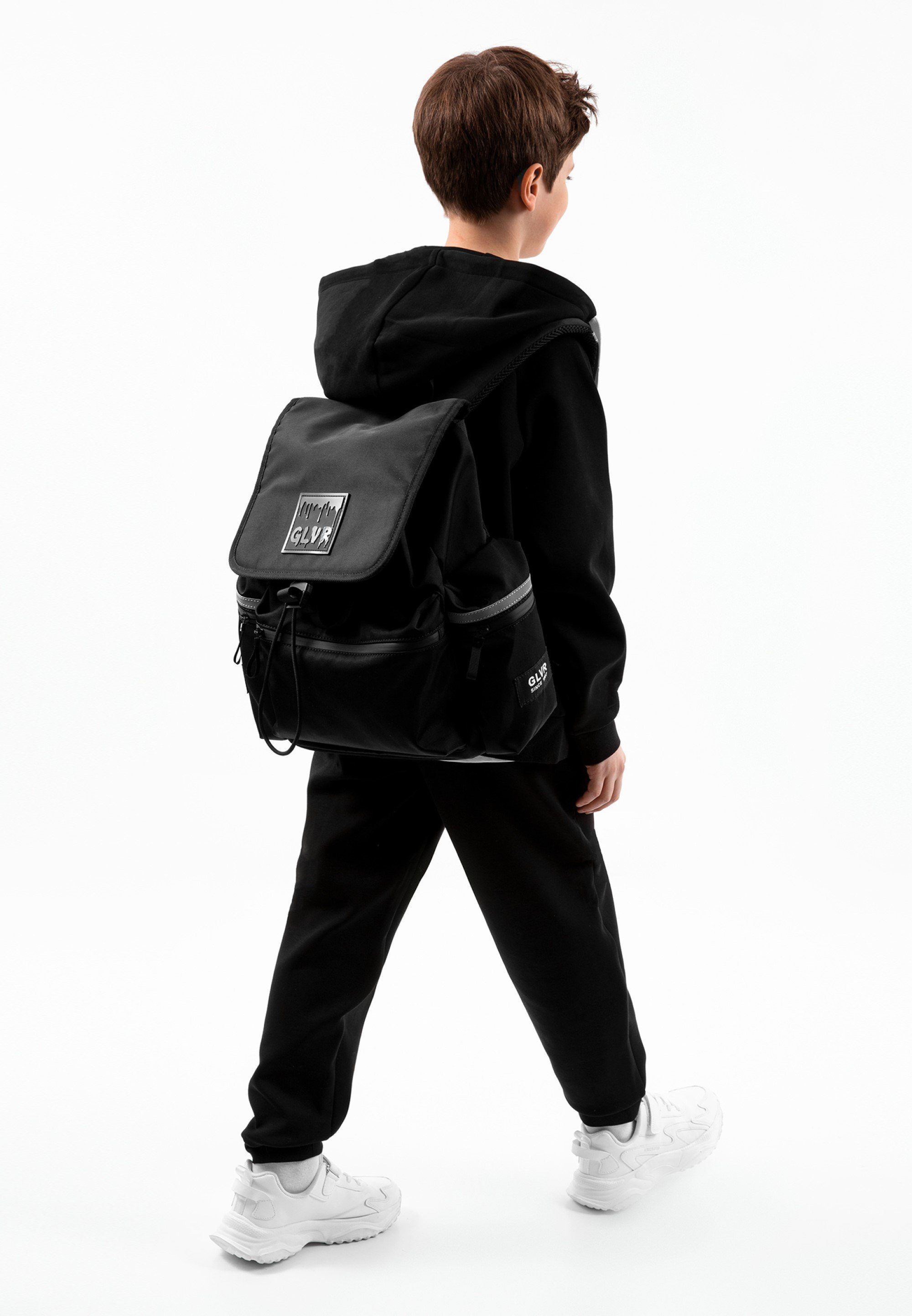 mit Cityrucksack, weicher Gulliver Form