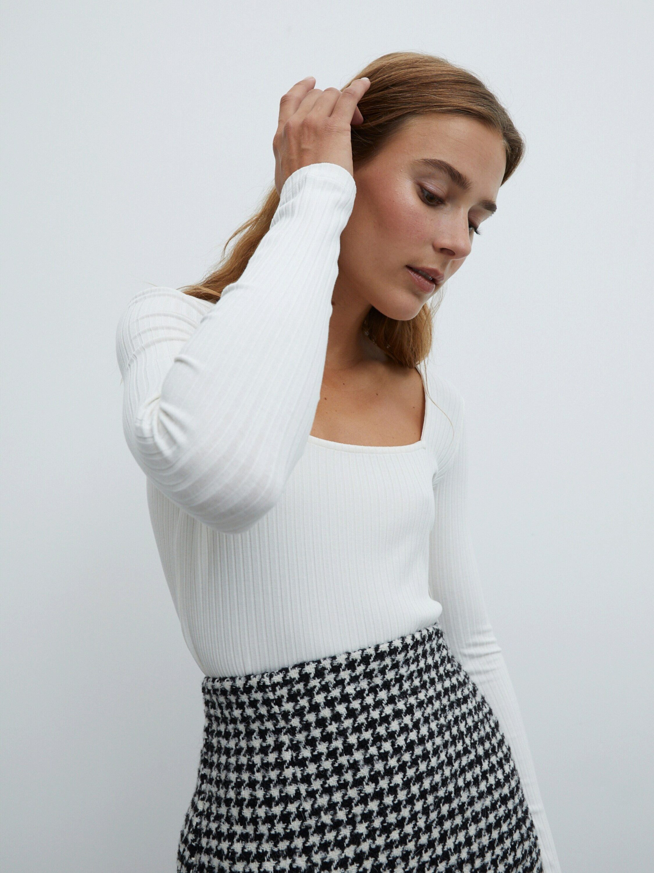 EDITED Langarmshirt Valeria (1-tlg) Plain/ohne Details