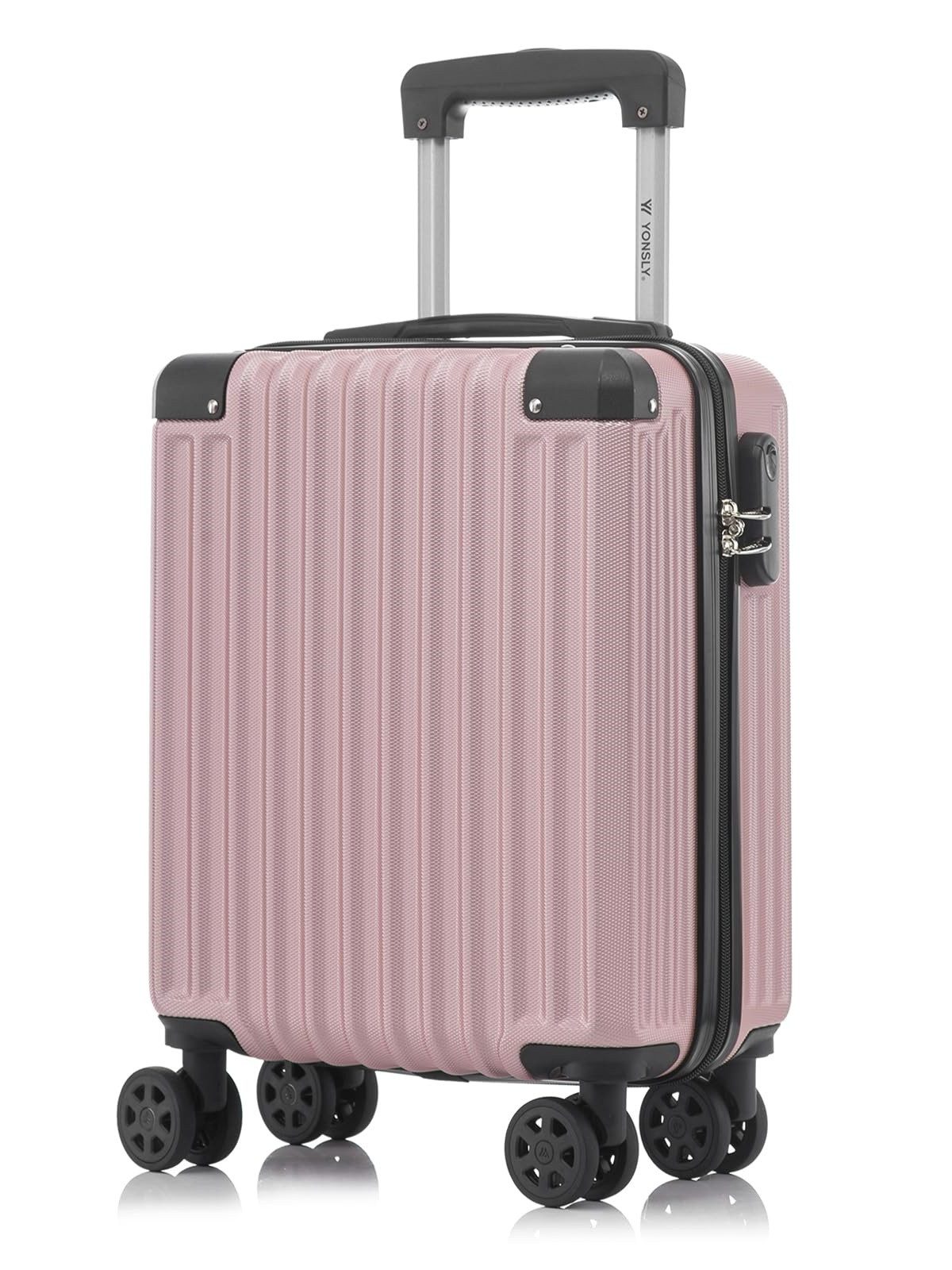 yonsly Koffer Hartschalen-Reisekoffer Trolley Handgepäck, 4 Rollen, ABS-Har günstig online kaufen