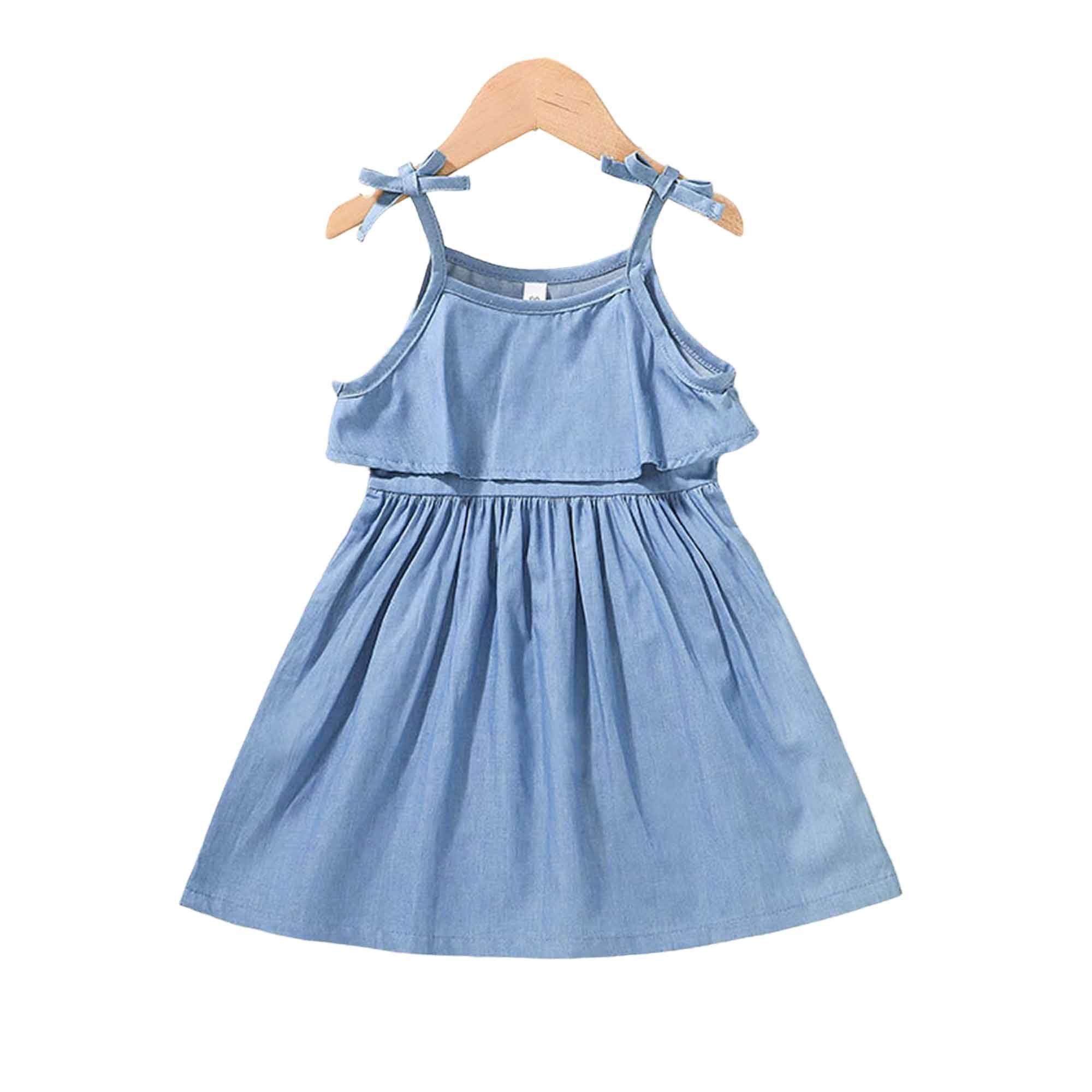 LAPA Sommerkleid »Sommerkleider für Mädchen, einfarbige Kleider, Slip- Kleider« online kaufen | OTTO
