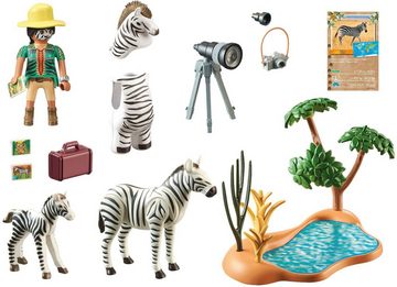 Playmobil® Konstruktions-Spielset Unterwegs mit der Tierfotografin (71295), Wiltopia, (36 St), teilweise aus recyceltem Material; Made in Europe