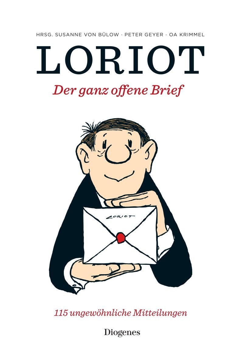 Cartoon Der ganz offene Brief Loriot