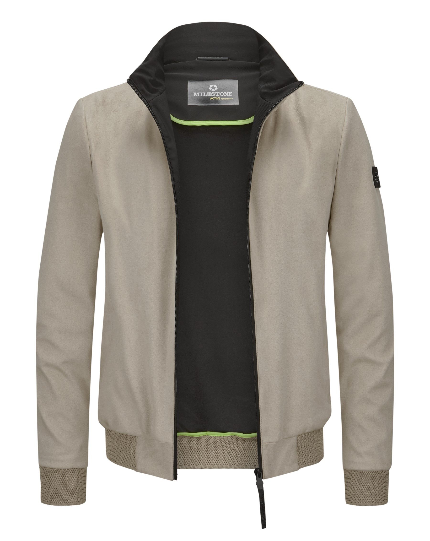 Milestone Blouson MSHarris aus hochwertigem Microvelours in Polyester-Stret günstig online kaufen