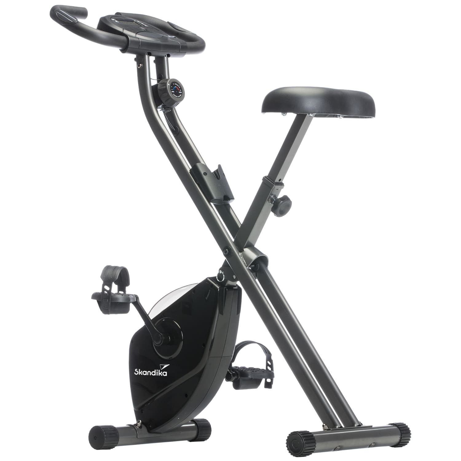 Heimtrainer Foldaway X-1000 Fitnessbike, X-Bike, F-Bike, klappbar, LCD-Display