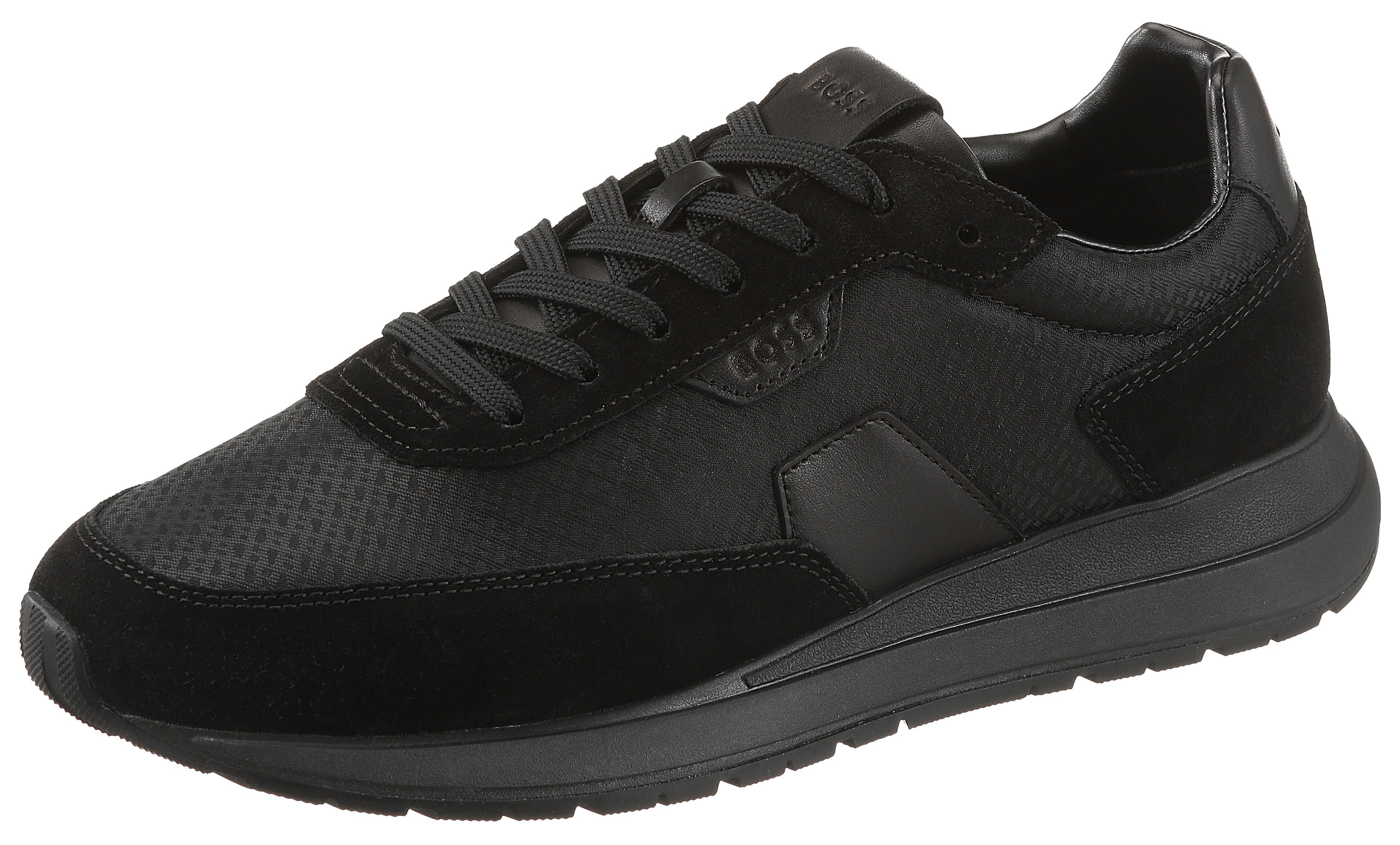 BOSS Vinston Run Sneaker Casual-Schnürschuh, Halbschuh, Freizeitschuh mit weicher Sohle