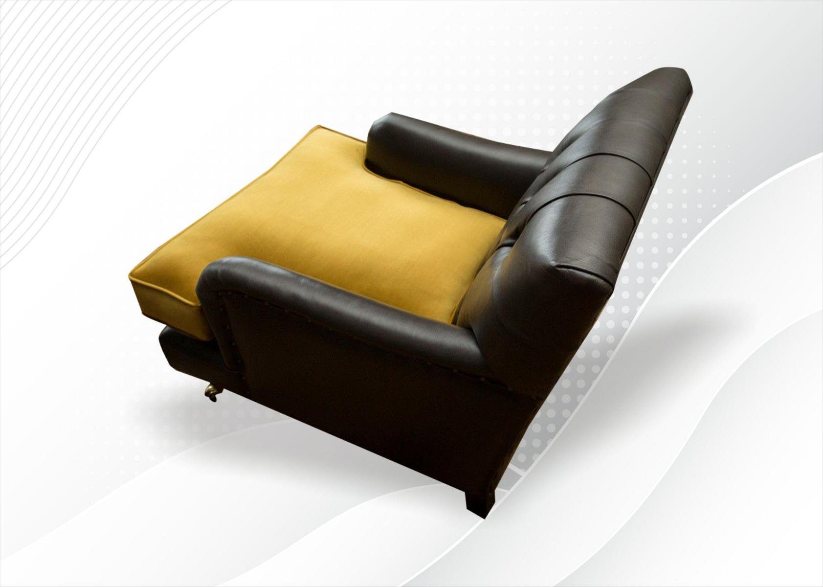JVmoebel Chesterfield-Sessel, Chesterfield 1 Design Sessel Sitzer