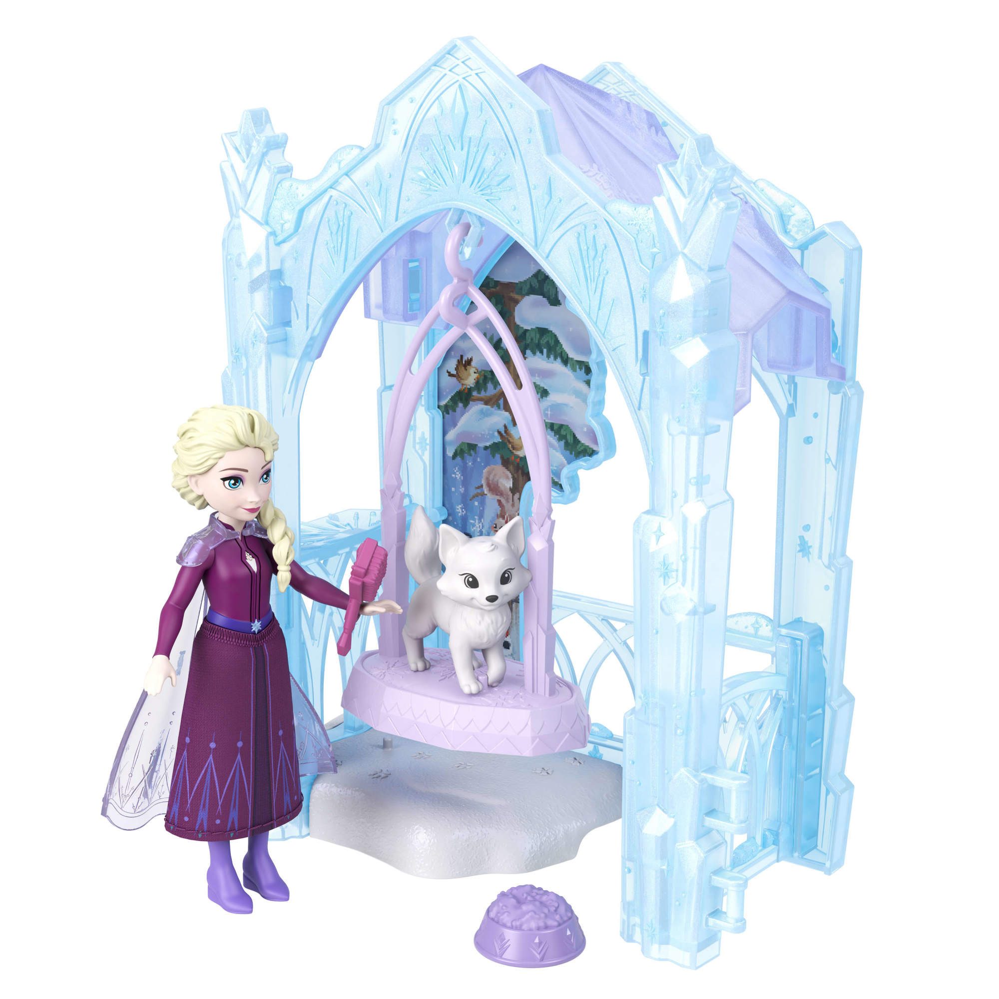 Mattel® Spielwelt Disney Die Eiskönigin Kleine Puppen Elsa's Icy Hideaway Spielset