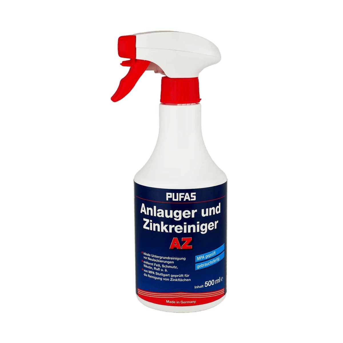 PUFAS Universal-Verdünner PUFAS Anlauger und Zinkreiniger AZ - Spray Spezialreinigungsmittel