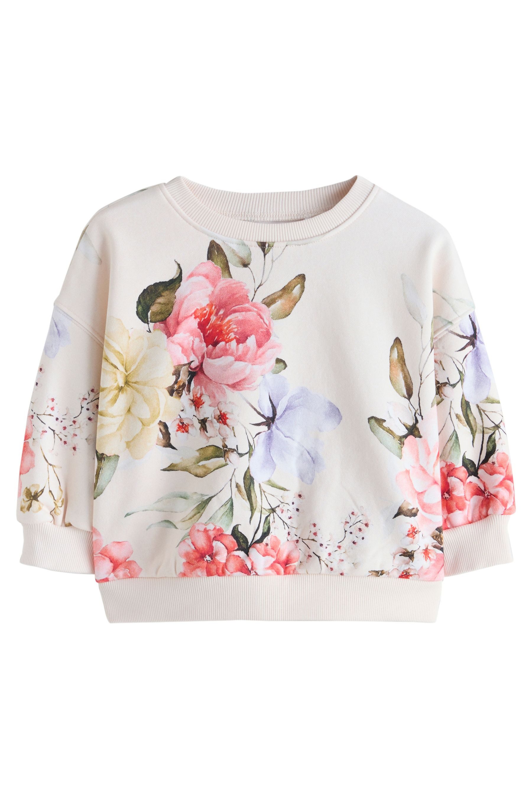 Next Sweater Sweatshirt mit Rundhalsausschnitt (1-tlg)