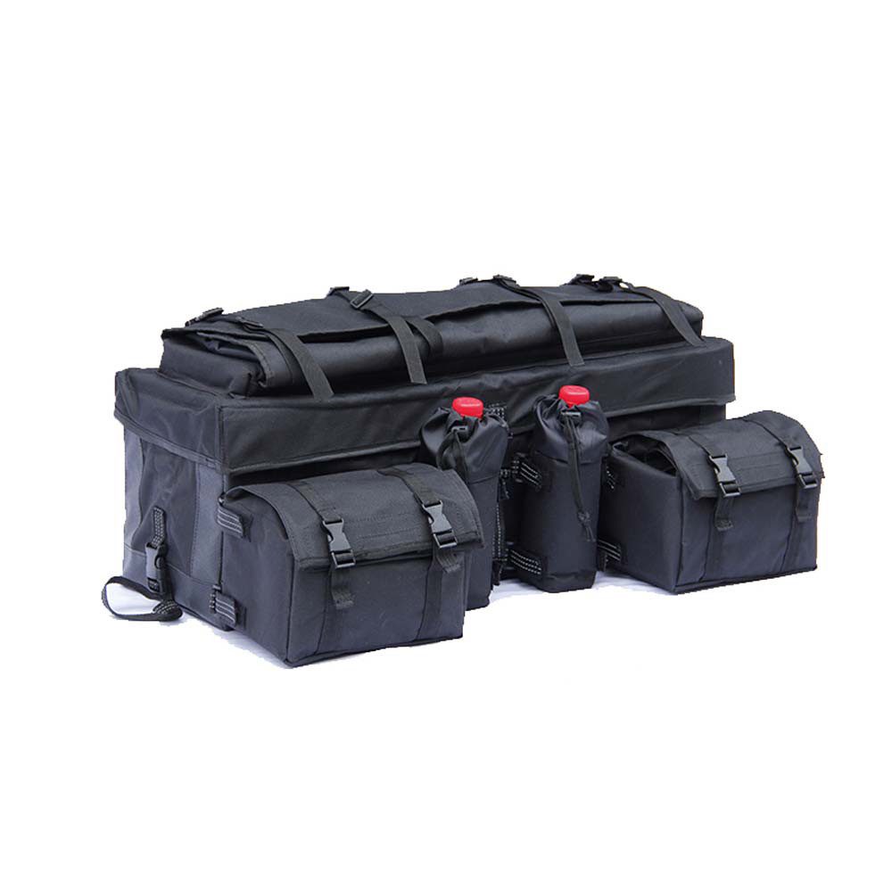 Bagtecs Reisetasche Quad ATV Hecktasche # QB2 Gepäcktasche Topcase schwarz