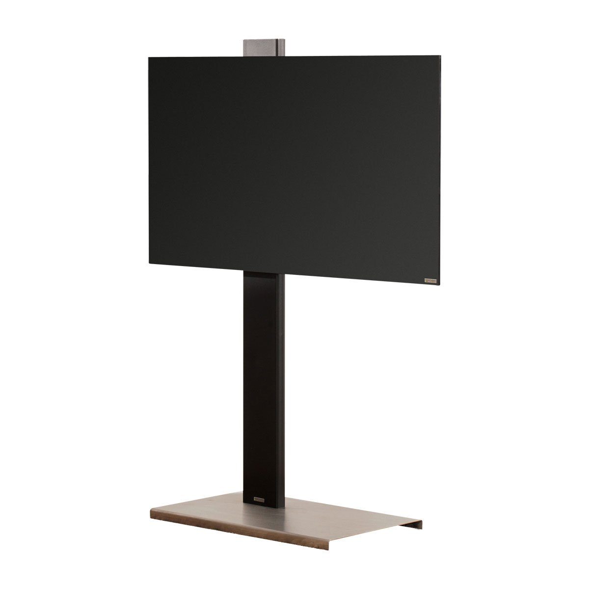 wissmann raumobjekte TV-Ständer Eleganter TV-Standfuss, (bis 75,00 Zoll, moderne Fernseher Erhöhung, rollbar, Made in Germany)