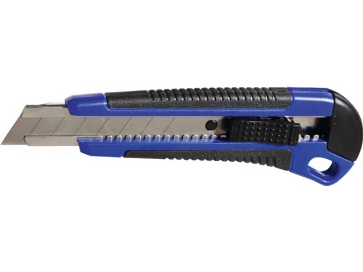 PROMAT Cutter PROMAT Cuttermesser Klingenbreite 18 mm Länge 163 mm Kunststoff mit