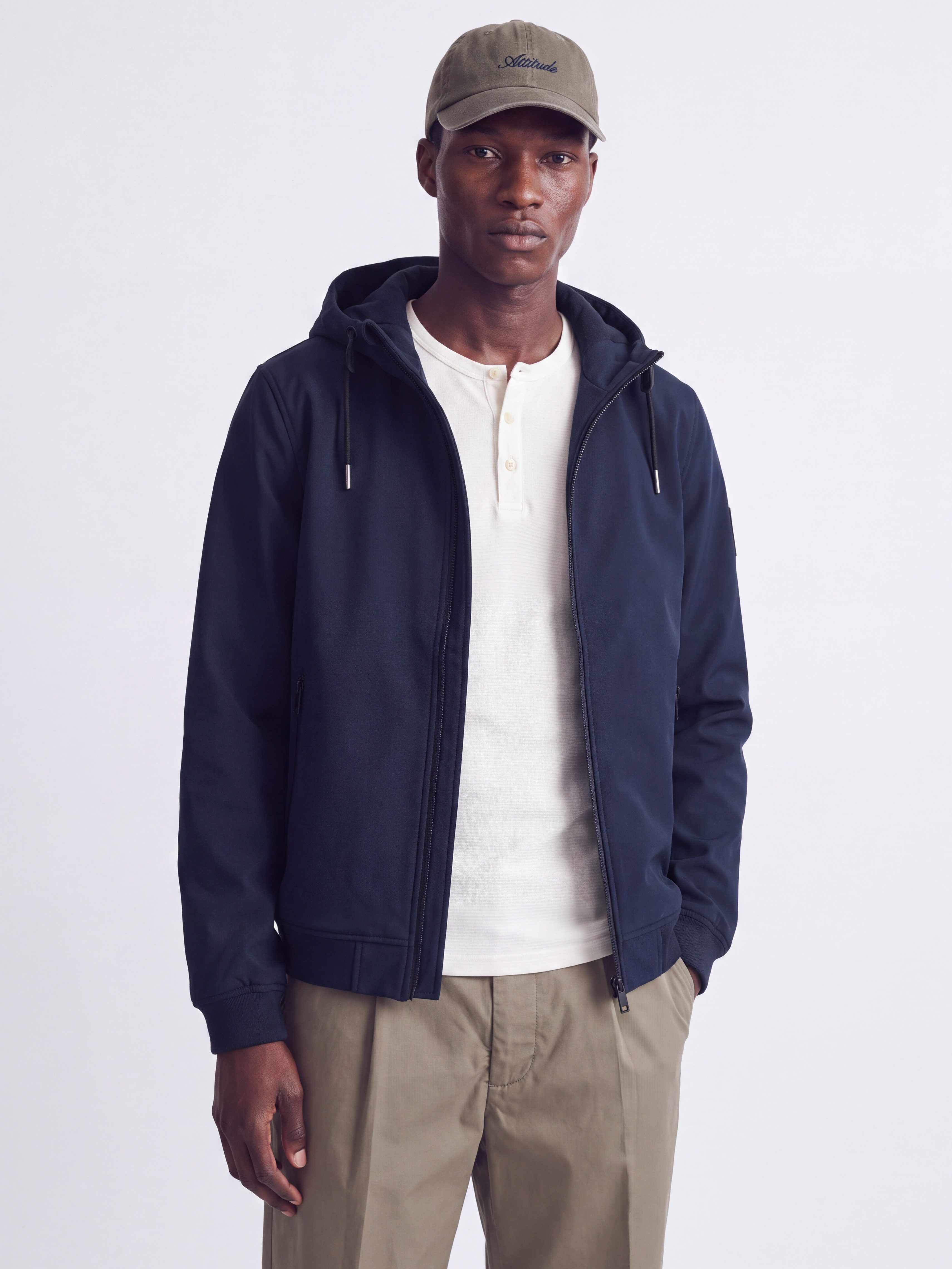 Jack & Jones Softshelljacke JJEBASIC mit wasserabweisender Funktion Kunstfaser, regular fit