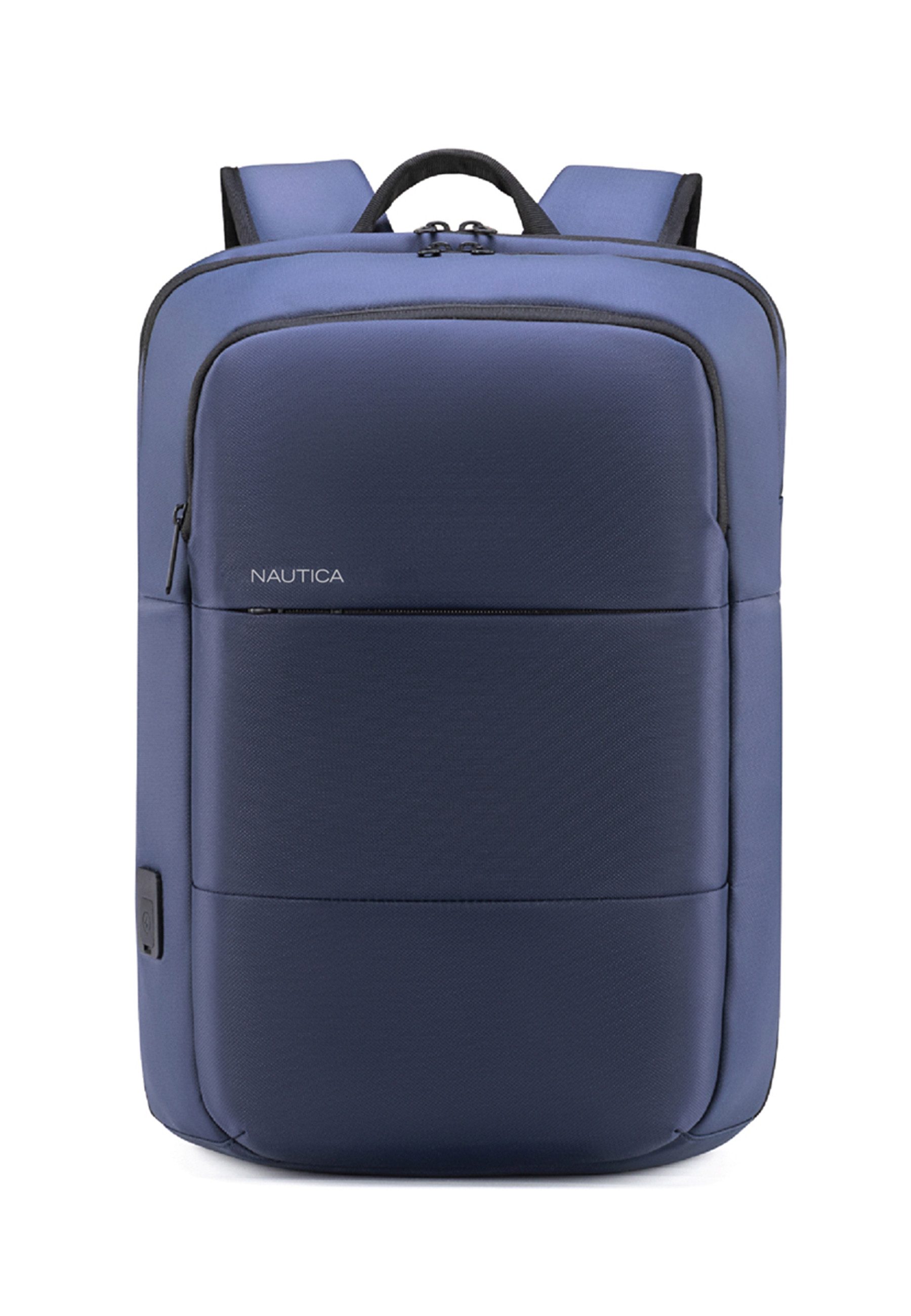 NAUTICA Rucksack Business Rucksack Herren 19L Schwarz Laptopfach 15,6 Zoll