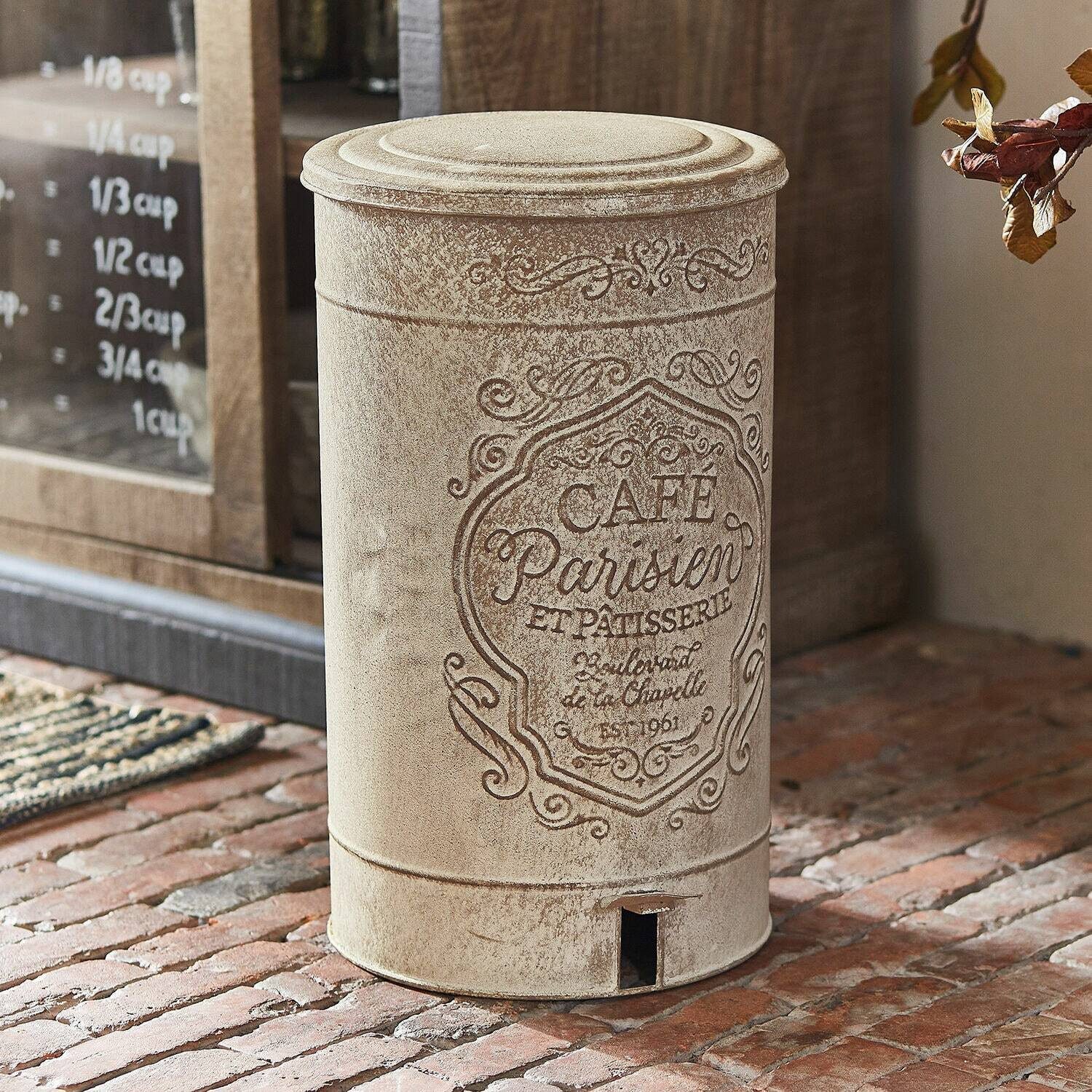 Mirabeau Organizer Abfalleimer Flistar antikbraun günstig online kaufen