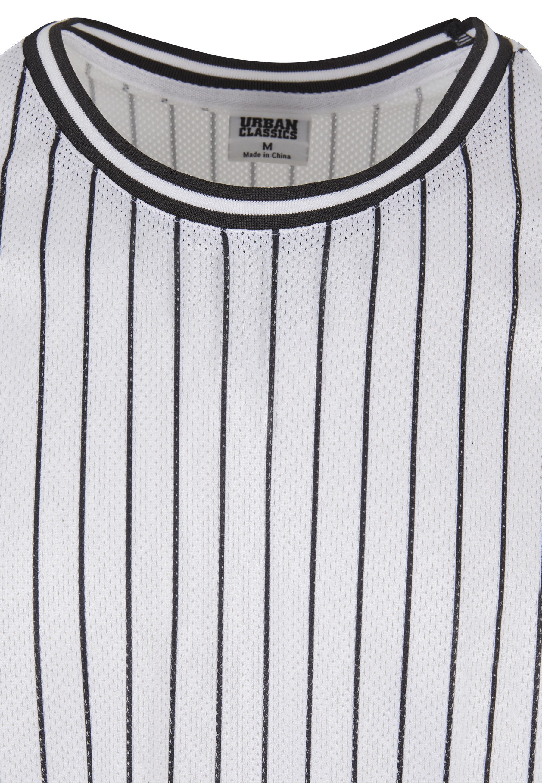 URBAN CLASSICS Tanktop Urban Classics Striped Mesh Tanktop (1-tlg)
