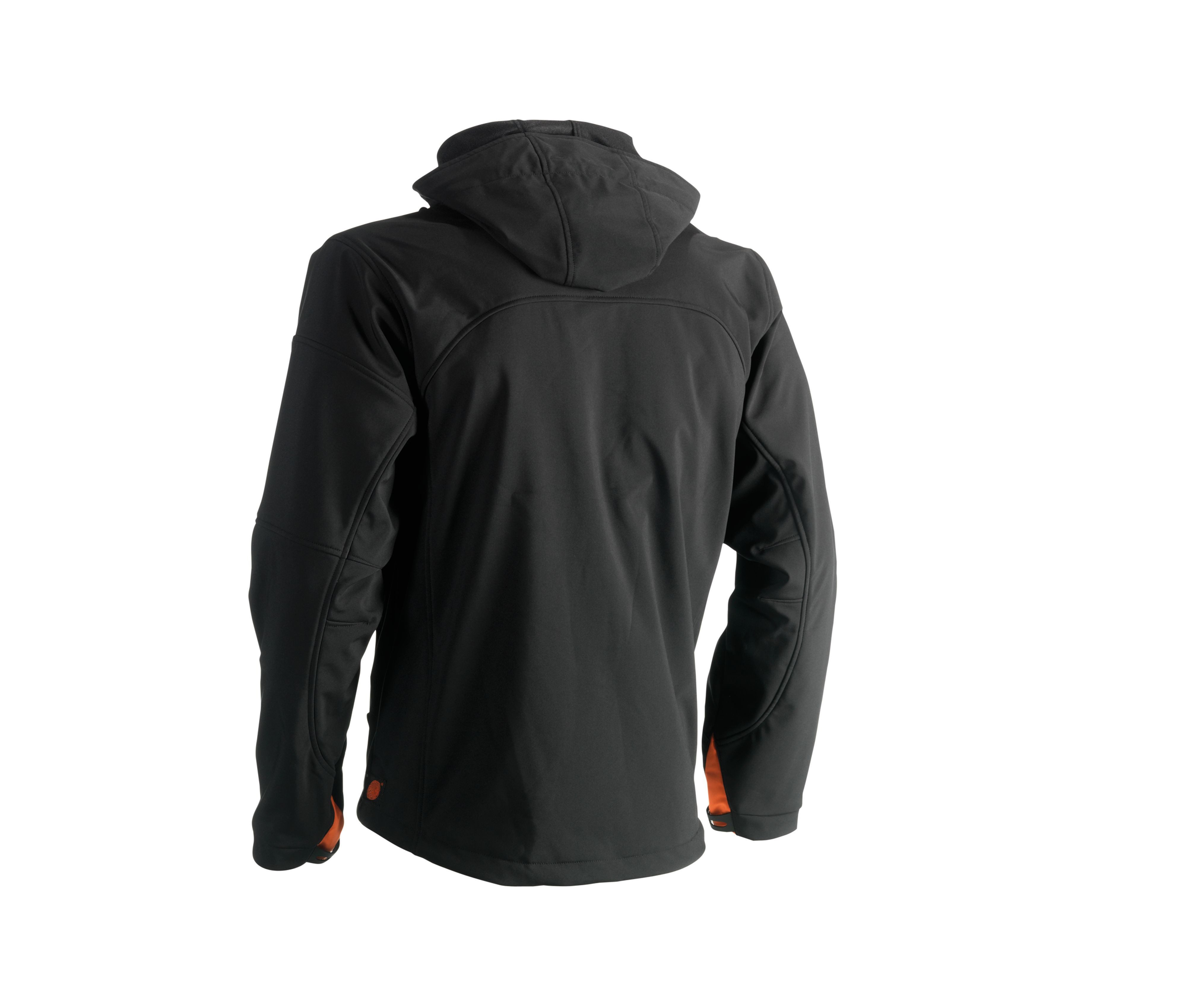 Herock Arbeitsjacke 3-Lagen Jacke mit Kapuze wasserdicht unisex abnehmbare Kapuze