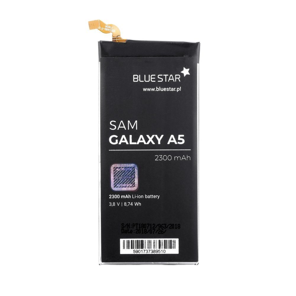 Samsung Ersatz Batterie kompatibel Austausch 2300 mit Bluestar Akku A500F BlueStar Smartphone-Akku A5 mAh Galaxy Accu