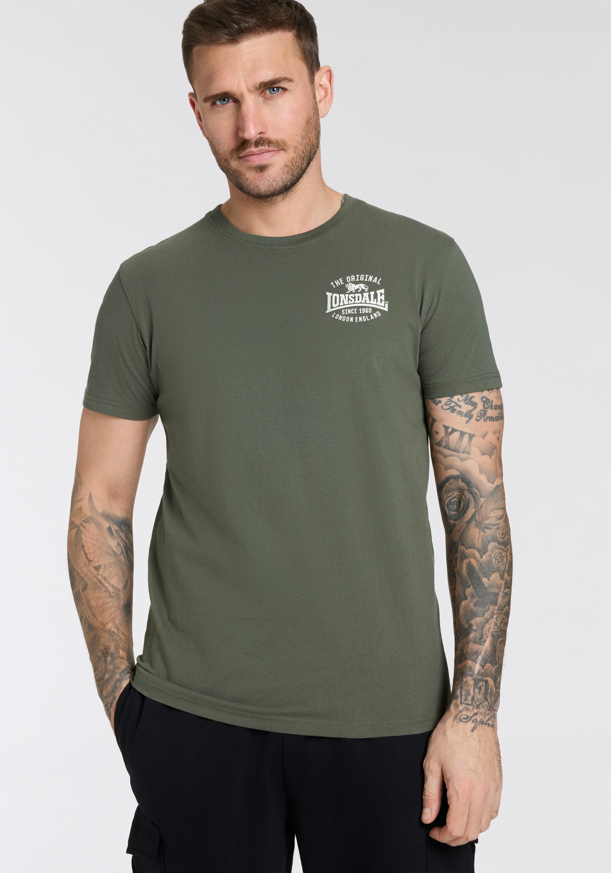 Lonsdale T-Shirt HAWTON (Packung, 2-tlg) Doppelpack günstig online kaufen