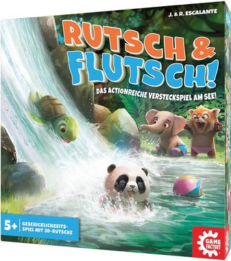 Game Factory Spiel, Kinderspiel Rutsch & Flutsch