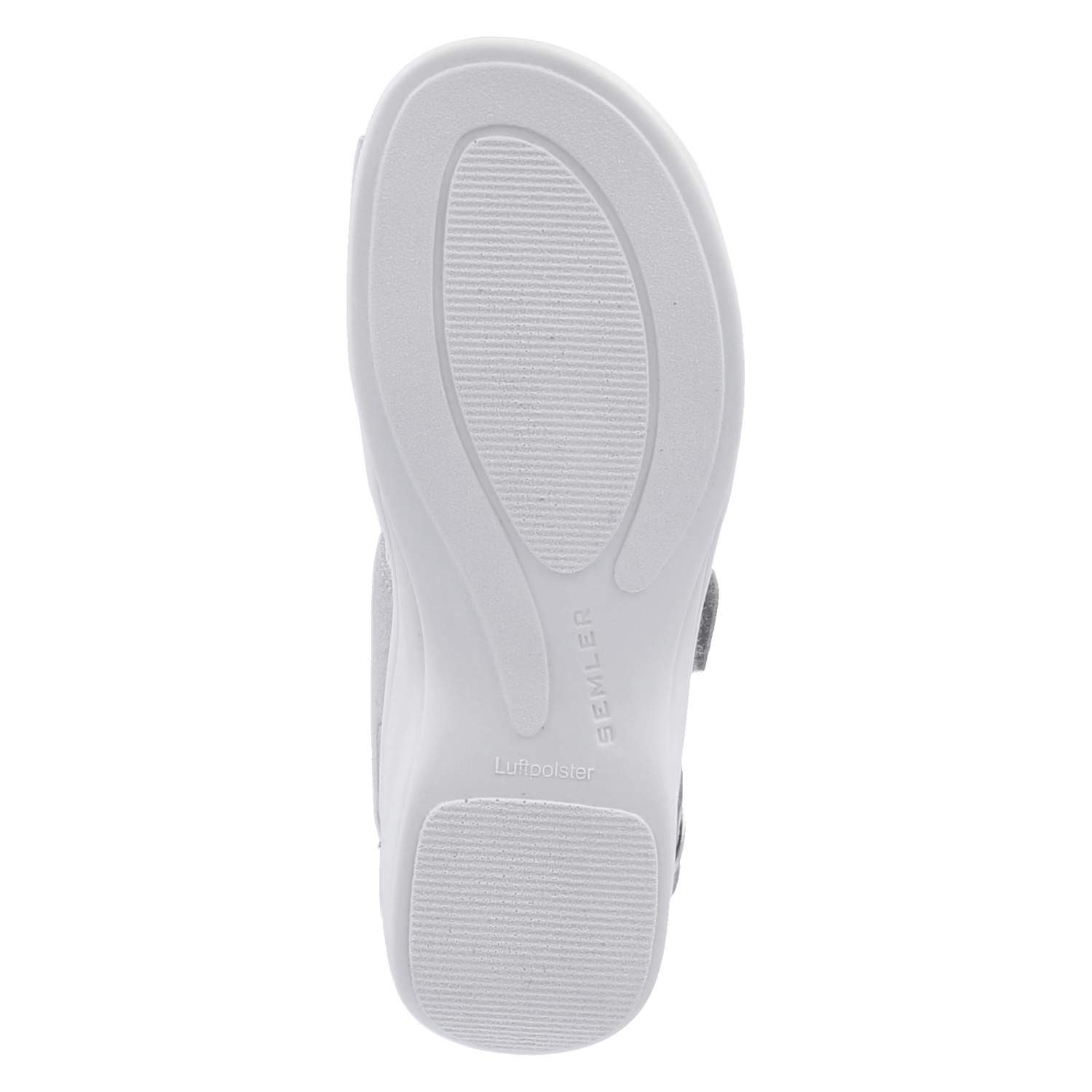 Semler Semler H1285042/015 SP Damen Rauleder grey Sandalette